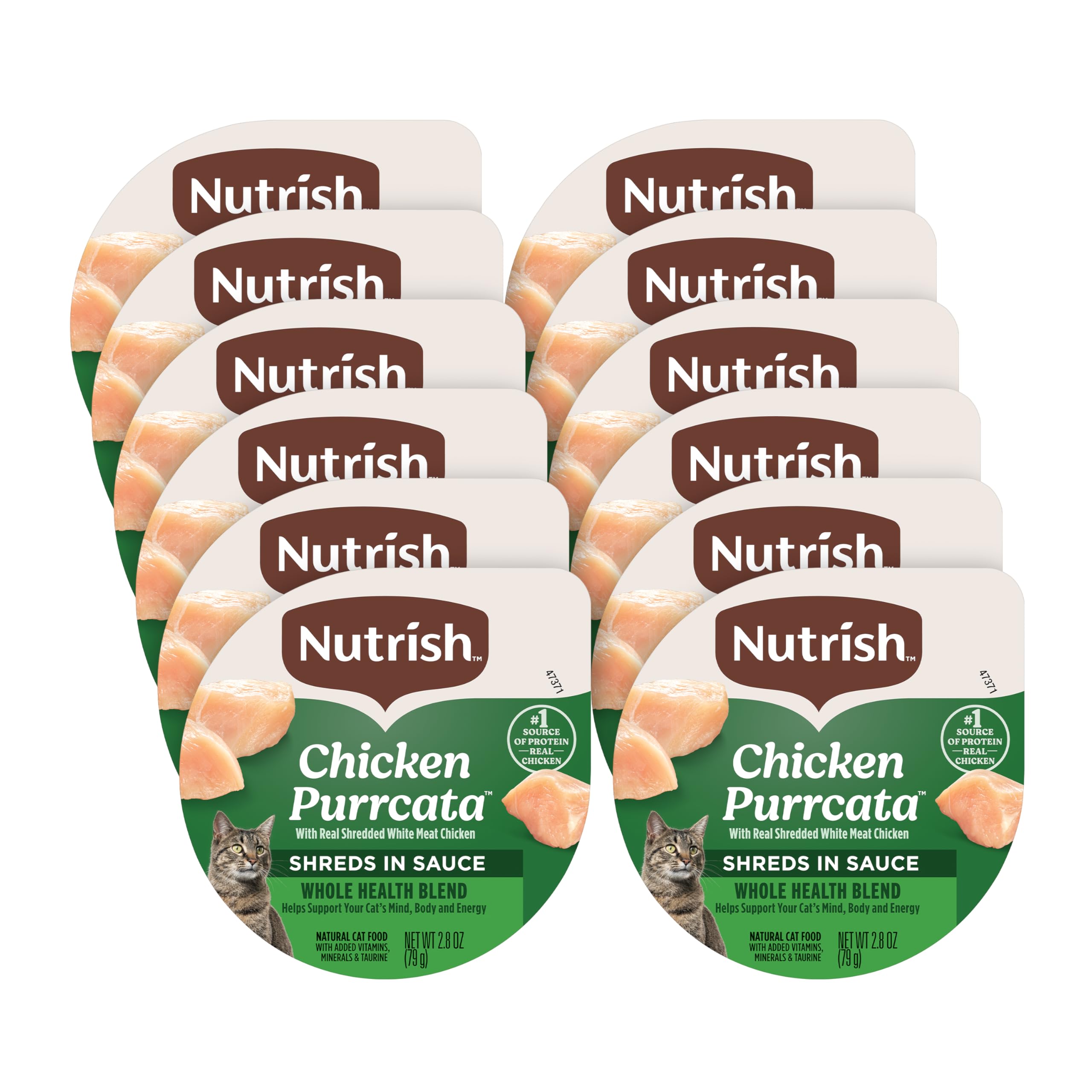 Amazon.com : Nutrish Grain Free Wet Cat Food Chicken Purrcata